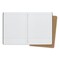 Moleskine Subject Cahier Journals - Pkg of 2, Black/Kraft, X-Large